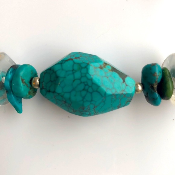 Barse Turquoise Necklace & Earring Set - 9… - Picture 4 of 6